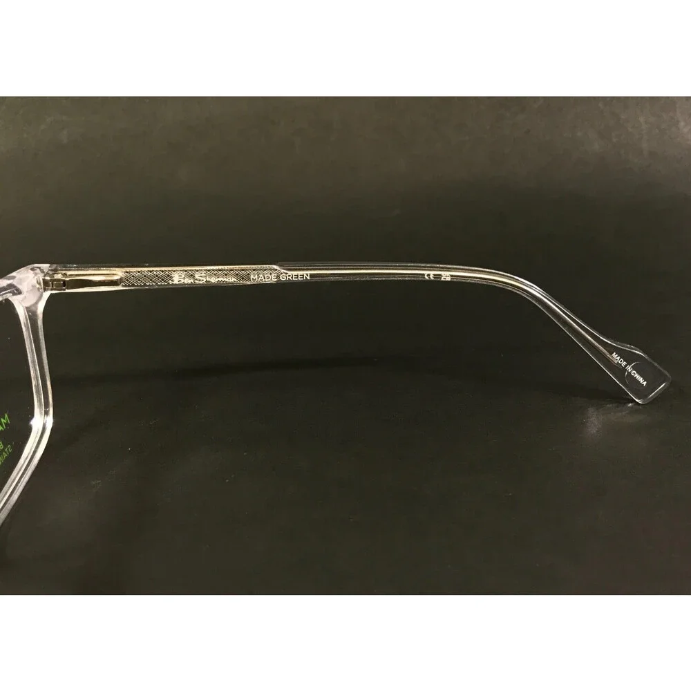 Ben Sherman Eyeglasses Frames SOUTH C03 Crystal Rectangle Full Rim 54-16-145